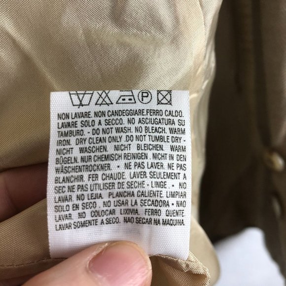 United Colors of Benetton VTG Women's 44 (US 8) Brown Linen Blend Blazer Jacket - Picture 10 of 10